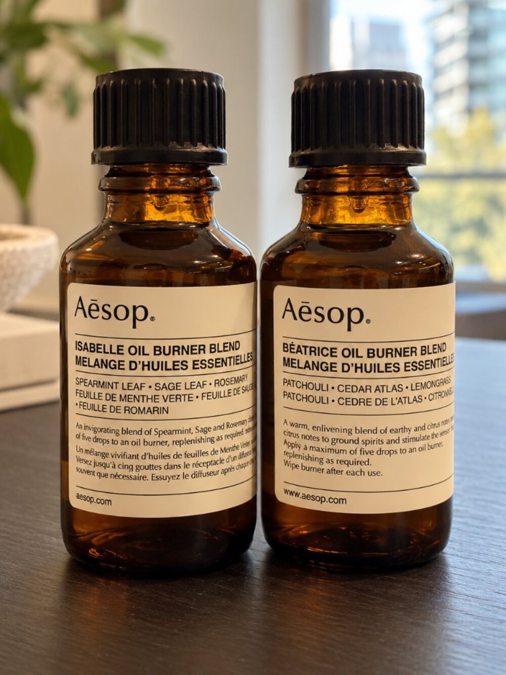 Aesop Oil Burner Blends Bundle – Isabelle + Béatrice | 2-Pack